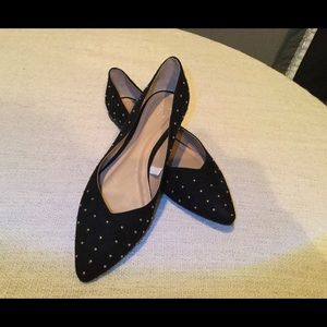 Pointed toe ballet flats